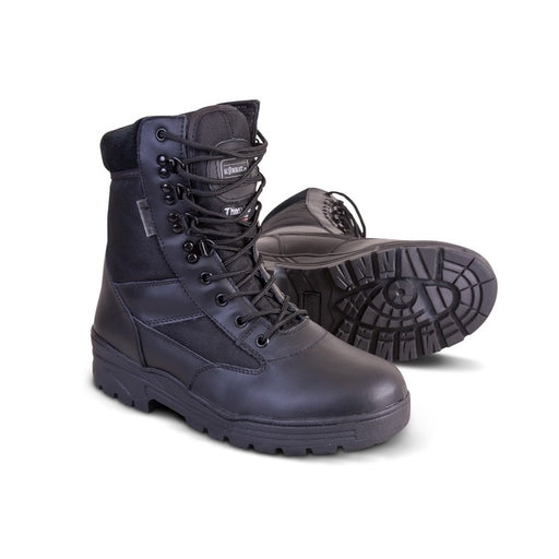 KombatUK Leather/Cordura Patrol Boot - Black