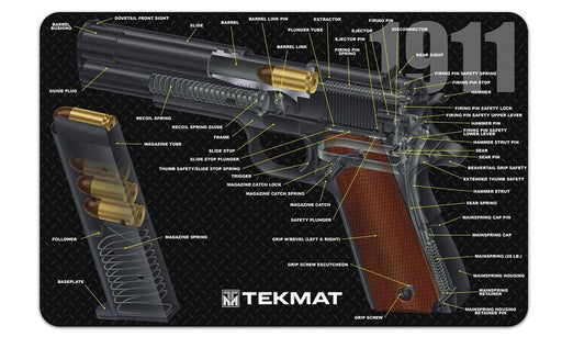 TekMat 1911 3D Cutaway Work Mat