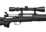 Snow Wolf M24 SWS Rifle/Scope/Bipod Kit - Black