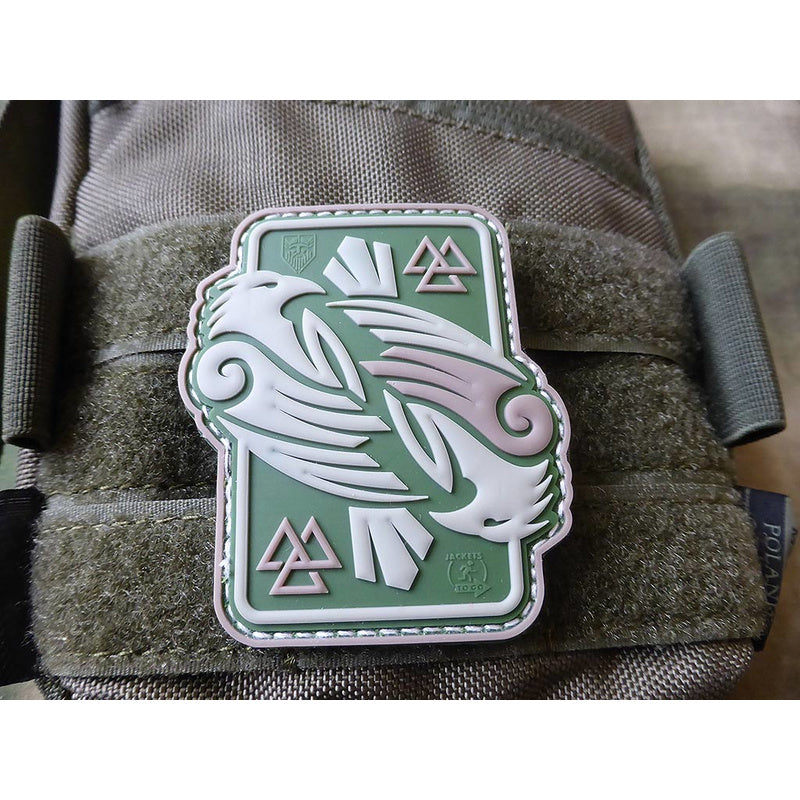 JTG 3D Rubber Odin's Raven Patch - Multicam — AirsoftEire