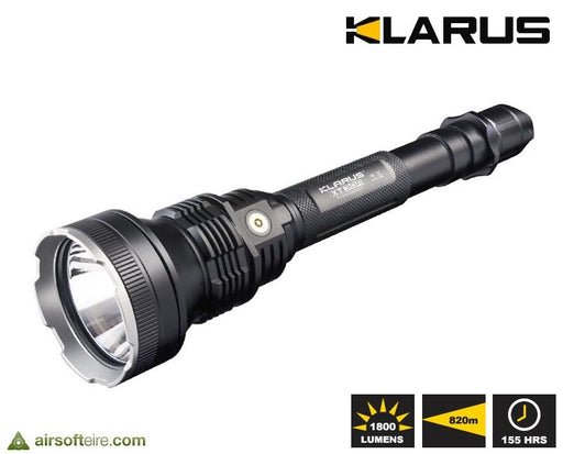 Klarus XT30R Flashlight & Battery - 1800LM (820M)