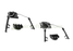 Z-Tactical Comtac Helmet Rail Adapter Set - Black