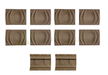 Element Rubber Rail Cover - Tan