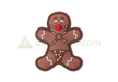 JTG 3D Rubber Gingerbread Patch