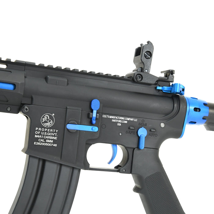 Cybergun Colt M4 Blast Blue Fox Edition Airsoft Rifle 6mm