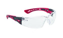*Clearance* Bollé RUSH+ Clear Glasses Large - Red