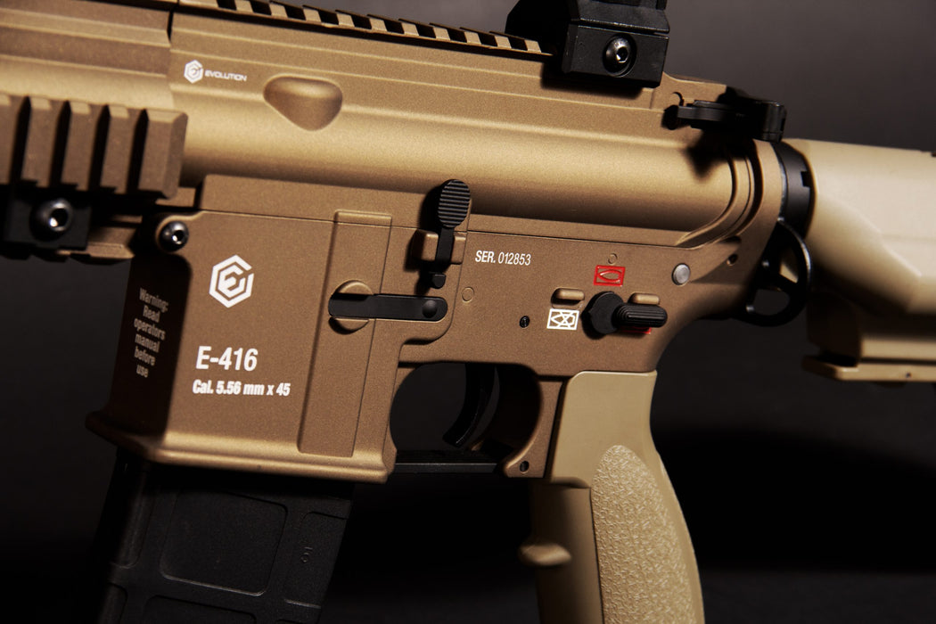 Evolution E-416 CQB ETS Rifle - Bronze