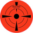 Jack Pyke 3" Sticker Targets x200 - Red