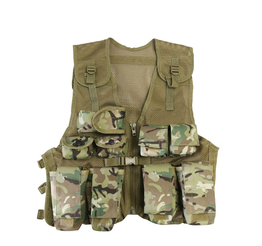 KombatUK BTP Multicam Tactical Vest - 10-16 Years