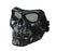 KombatUK Skull Mask - Gun Metal Black