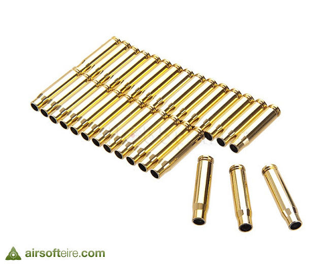 Manufacturer TOP Brass Effect Casings for Eject Models - x30