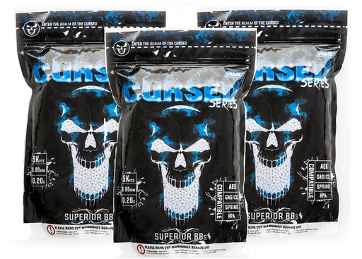 AirsoftEire.com 3 Bags of Cursed 0.2g BBs - 15000 BBs - Save €8.97