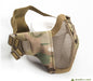 ASG Mesh Half Face Mask With Cheek Pads - Multicam