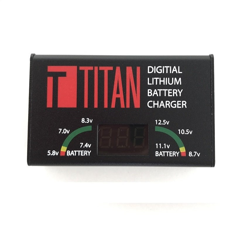 Titan 1.5Ah Digital Charger for Li-Po/Li-Ion Batteries - UK Plug