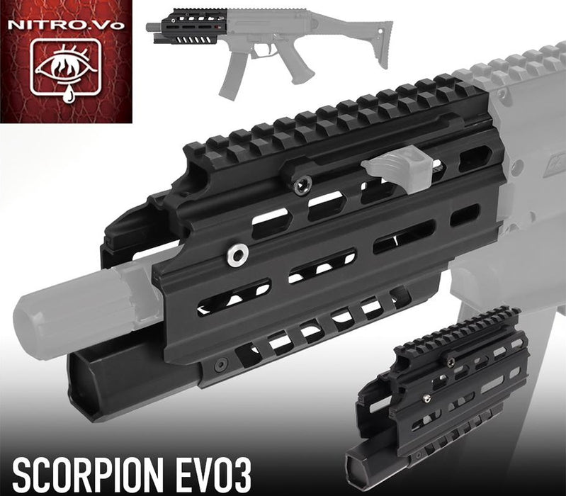 Laylax / Nitro.Vo - ASG Scorpion EVO Rapid M-LOK Handguard