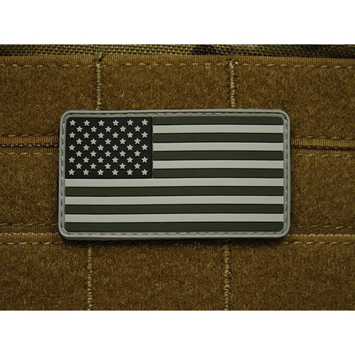 JTG 3D Rubber American Flag Patch - SWAT