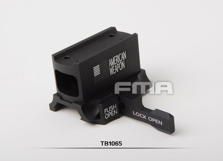 FMA T1 Style Red Dot High Mount - Black