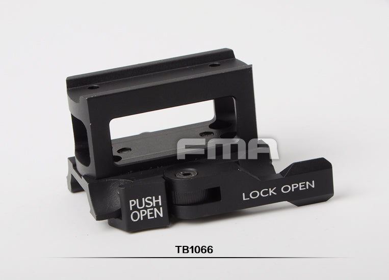 FMA Micro T1 Style Red Dot High Mount - Black