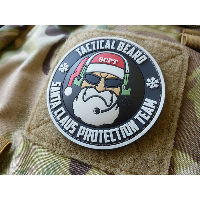JTG 3D Tactical Beard Santa Claus Protection Team Patch