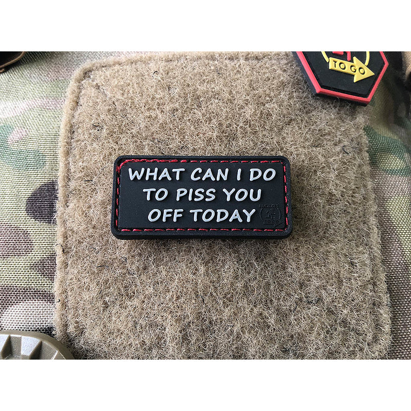 JTG 3D Rubber What Can I Do Patch