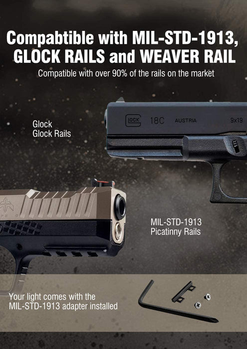 Klarus GL1 Pistol Torch - 600LM