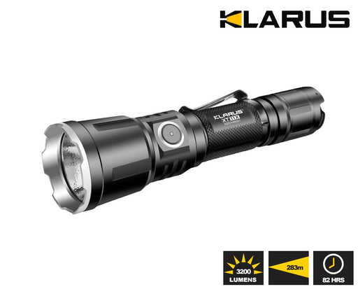 Klarus XT11X Flashlight & Battery - 3200LM
