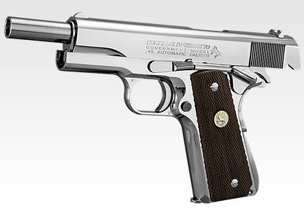 Tokyo Marui Government Mark IV Series 70 GBB Pistol - Nickel