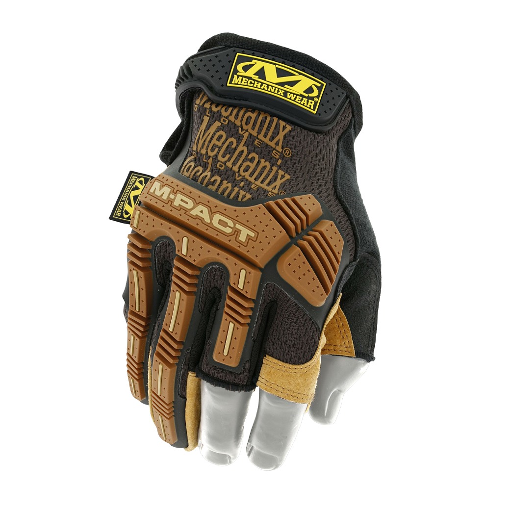 Mechanix Wear M-Pact Fingerless Gloves Duty Work Airsoft Impact