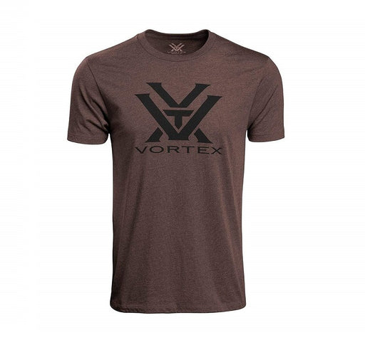 Vortex Optics Core Logo T-Shirt - Brown Heather