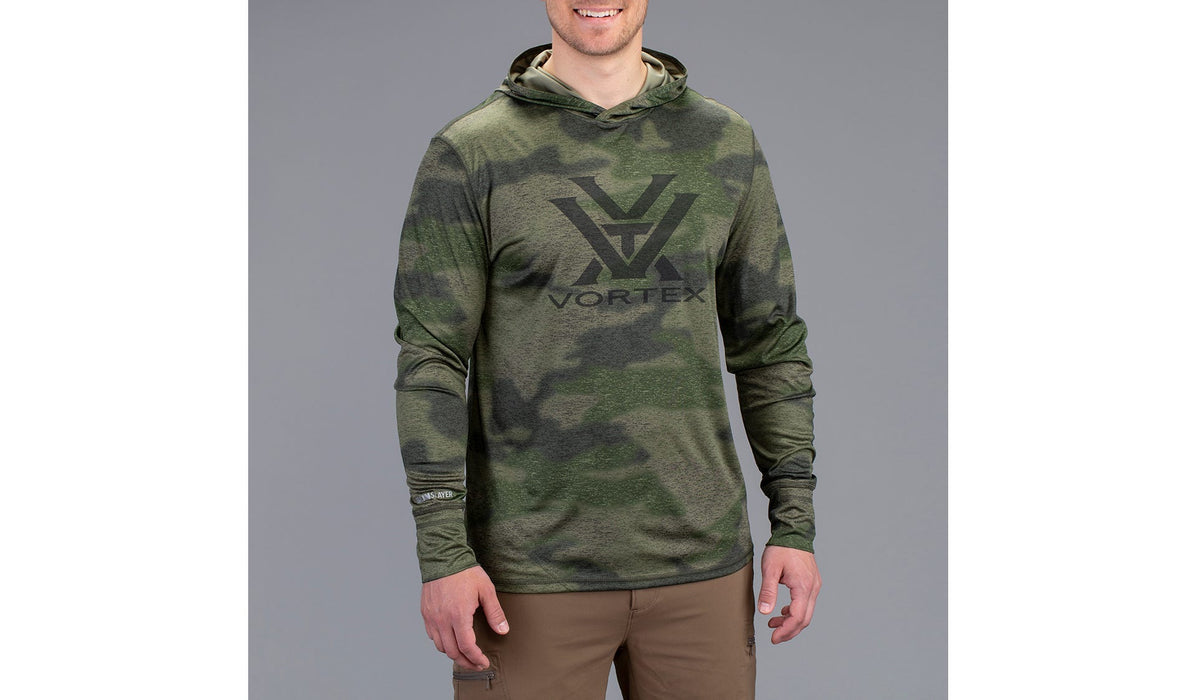 Vortex Men's Sun Slayer Hoodie - Forest Camo